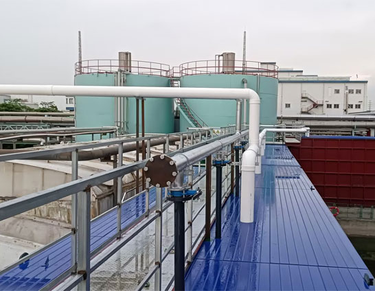 东莞化工废水升级改造项目现场